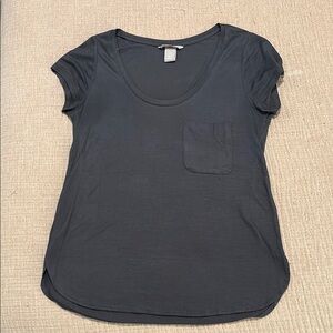 Women's Olive Green Scoop Neck Top